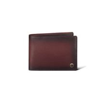 Lapis Bard Ducorium Bi Fold Evening Wallet With Additional Sleeve - Burgundy