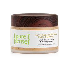PureSense Natural Papaya Face Scrub for Glowing Skin - Makers of Parachute Advansed