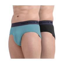 FREECULTR Men Purple Solid Pack Of 2 Briefs (Pack of 2)