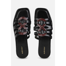 Allen Solly Women Black Casual Sandals