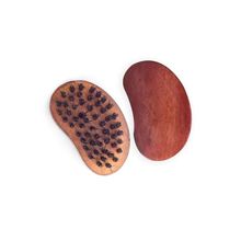 Getmecraft Nylon Bristle Wooden Beard Brush Pack