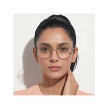 Royal Son Polygon Men Women Spectacles Frame Blue Ray Cut Lens - SF0016-C4