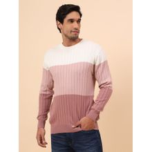 Cantabil Men Breathable & Soft with Color Pink Sweater
