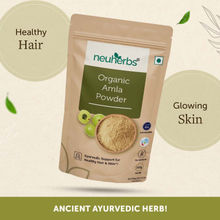 Neuherbs Organic Amla Powder for Healthy Hair and Skin with Vitamin C and No Added Preservatives