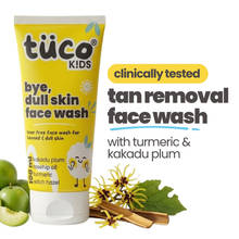 Tuco Kids Face Wash for Dull Skin, with Turmeric & Kakadu Plum