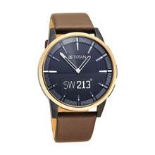 Titan Connected Plus 90120Kl01-Blue Analog Watch For Men