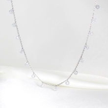 GIVA Silver Queens Necklace