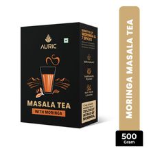 Auric Kadak Moringa Masala Tea From Assam & Darjeeling Blended With 7 Real Spices