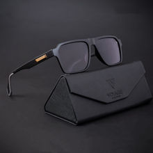 Voyage Matt Black Polarized Wayfarer Sunglasses for Men & Women - 896PMG4452