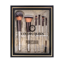 Colors Queen Professional Face & Eye Brush Set Of 6 Brushes (BR-06)