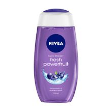 NIVEA Body Wash, Fresh Powerfruit Shower Gel, with Antioxidants & Blueberry Scent