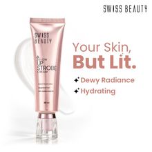 Swiss Beauty Glow Up Strobe Cream, Dewy Radiance, Versatile Use With Jojoba Oil - 1 Pink Twilight