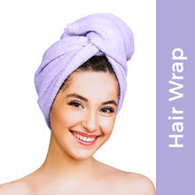 Nykaa Naturals Microfiber Hair Wrap for Frizz Free & Shiny Hair - Lavender
