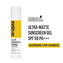UV-Squad Sunscreen Gel Niacinamide & Pro-Ceramides SPF 50 PA+++ for Radiant Skin