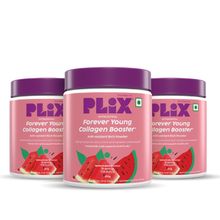 Plix Plant-Based Collagen Builder, Advanced Anti-Ageing Formula - Watermelon