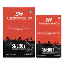 Steadfast NUTRITION Snergy Instant Energy Pre Workout Supplements - Orange