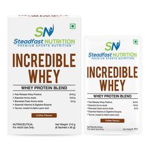 Steadfast NUTRITION Incredible Whey Protein Blend For An Incredible You Coffee