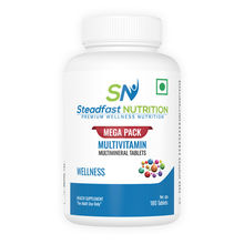 Steadfast NUTRITION Multivitamin Mega Pack Minerals Vitamins Omega-3 Fatty Acids Immunity