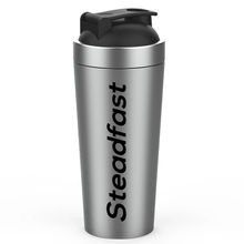 Steadfast NUTRITION Steadfast NUTRITION Silver Stainless Steel Shaker Sturdy And Leak-Free