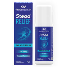 Steadfast NUTRITION Stead Relief Roll On Fast Acting Reduce Inflammation Pain Relief