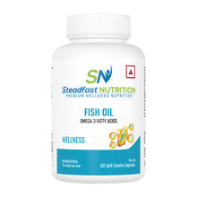 Steadfast NUTRITION Fish Oil Wellness Omega 3 Fatty Oil