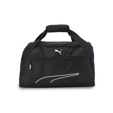Puma Fundamentals Sports Unisex Black Duffle Bag (S)