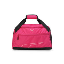 Puma Fundamentals Sports Unisex Pink Duffle Bag (S)