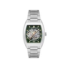Earnshaw Men Wellington Skeleton Automatic Green Dial Analog Watch - ES-8302-33 (M)