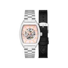 Earnshaw Men Beauchamp Skeleton Automatic Rose Gold Dial Analog Watch With Strap - ES-8310-44 (M)