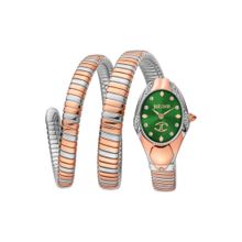 Just Cavalli Women Serpente Nobile Green Dial Analog Watch - JC1L185M0085 (M)