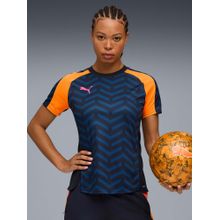 Puma Navy Blue Individual Blaze Women's Printed Football Jersey