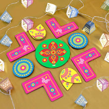 Indigifts Decoration Items for Home Diwali Readymade Rangoli