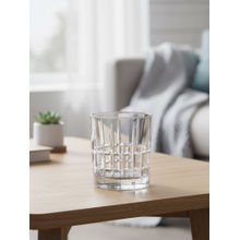 Crystal Bohemia Transparent Dover Premium Whisky Glasses (Pack Of 6) (320Ml)