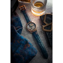 Earnshaw Fowler Bridge Automatic Blue Men Watch - ES-8225-06 (M)