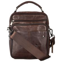 Bulchee Brown Solid Sling Bag