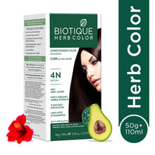Biotique Herbcolor Hair Color 4N - Brown