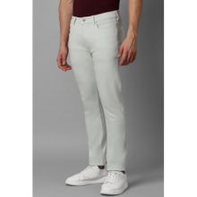 Louis Philippe Solid Grey Jeans