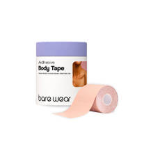 bear wear Body Tape 7.5 cm Width A-J+ Cup Sweatproof Breast Lift Boob Tape Beige