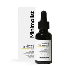 Minimalist Pure Rosehip Face Oil With Vitamin C For Glowing Skin