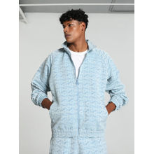 Puma Blue X Palm Tree Crew T7 Men's Printed Jacket