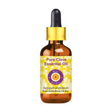 Deve Herbes Pure Clove Essential Oil (Syzygium aromaticum) - Energizing, Refreshing & Revitalizing