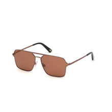 Web Eyewear Brown Metal Men Sunglasses WE0261 60 36E