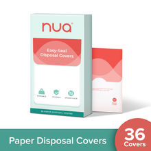 Nua Easy-Seal Disposal Covers - Pack Of 36