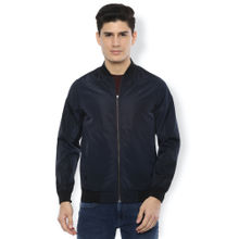 V Dot Navy Blue Jacket