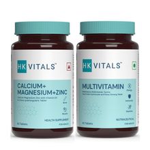 HealthKart HK Vitals Multivitamin with Calcium, Magnesium, and Zinc (Combo Pack)