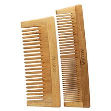 Allure Wooden Neem Comb CS-01+CR-01