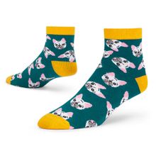 Dynamocks Pug - Men and Women Ankle Length Socks - Free Size