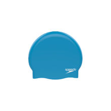 Speedo Moulded Silicon Cap - Blue (Free Size)