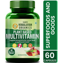 Vlado's Himalayan Organics Plant Based Multivitamin 60+Ingredients with Healthy Bones & Joints