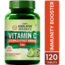 Vlado's Himalayan Organics Vitamin C 1000mg From Amla Extracts Immunity & Skin Care Veg Tablets